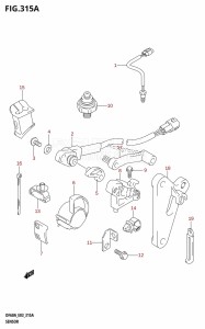 DF50A From 05003F-110001 (E03)  2011 drawing SENSOR