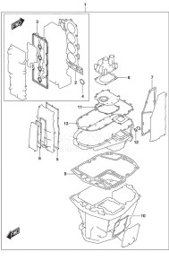 DF 200A drawing Gasket Set