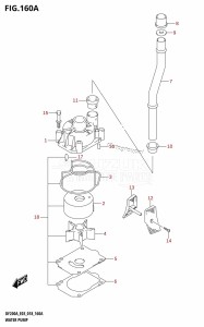 DF200AZ From 20003Z-810001 (E03)  2018 drawing WATER PUMP (DF200AT,DF200AST)