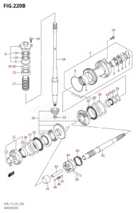 DF90 From 09001F-371001 (E03)  2003 drawing TRANSMISSION (DF115Z)