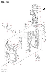 DF300 From 30001F-780001 (E03)  2007 drawing THROTTLE BODY.