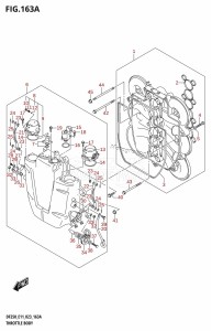 DF225T From 22503F-040001 (E01 E03 E40)  2020 drawing THROTTLE BODY (DF200T,DF200Z)