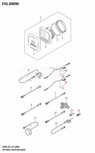 DF50A From 05004F-710001 (E01)  2017 drawing OPT:MULTI FUNCTION GAUGE (DF60ATH:E40)