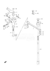 Outboard DF 140A drawing Clutch Shaft