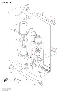 DF140A From 14003Z-140001 (E11 E40)  2021 drawing TRIM CYLINDER (DF100AT,DF115AT:E11,DF115AZ:E11)