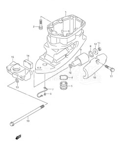 DF 90 drawing Drive Shaft Housing