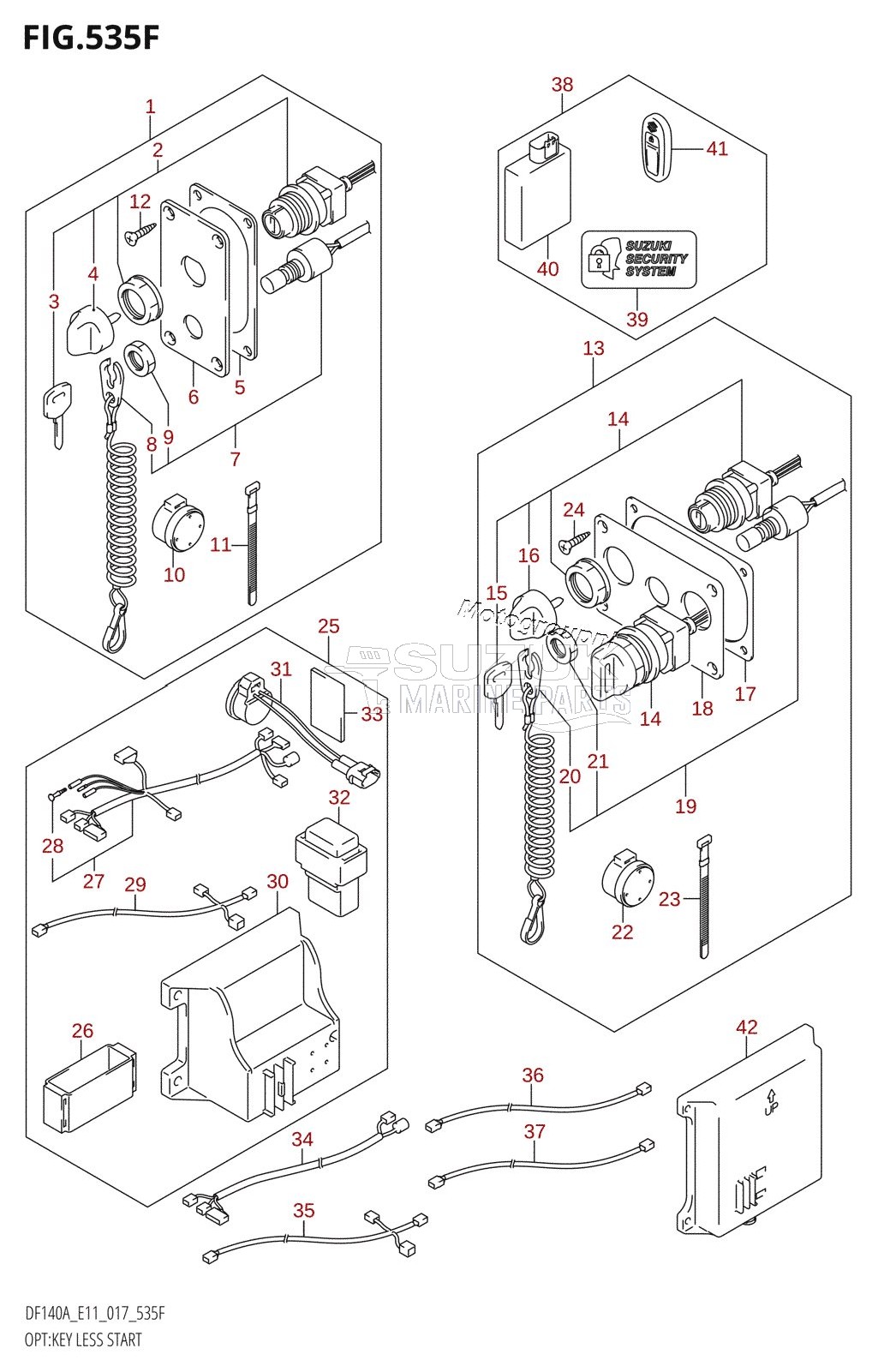 OPT:KEY LESS START (DF115AST:E03)