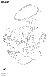 DF15 From 01503F-210001 (P01)  2012 drawing SIDE COVER (DF15:P01)