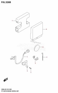 DF40A From 04004F-910001 (E34-Italy)  2019 drawing PTT SWITCH /​ ENGINE CONTROL UNIT (DF40AQH:E01)