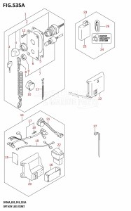 DF70A From 07003F-810001 (E03)  2018 drawing OPT:KEY LESS START