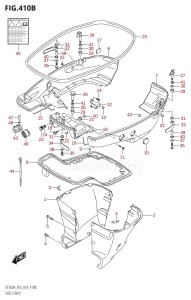 DF250ST From 25004F-910001 (E03)  2019 drawing SIDE COVER (L-TRANSOM)