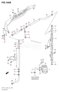 DF175Z From 17502Z-310001 (E03)  2013 drawing FUEL INJECTOR