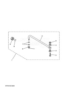 F175AETL drawing STEERING-ATTACHMENT