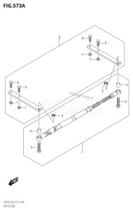 DF250ST From 25004F-710001 (E03)  2017 drawing OPT:TIE ROD