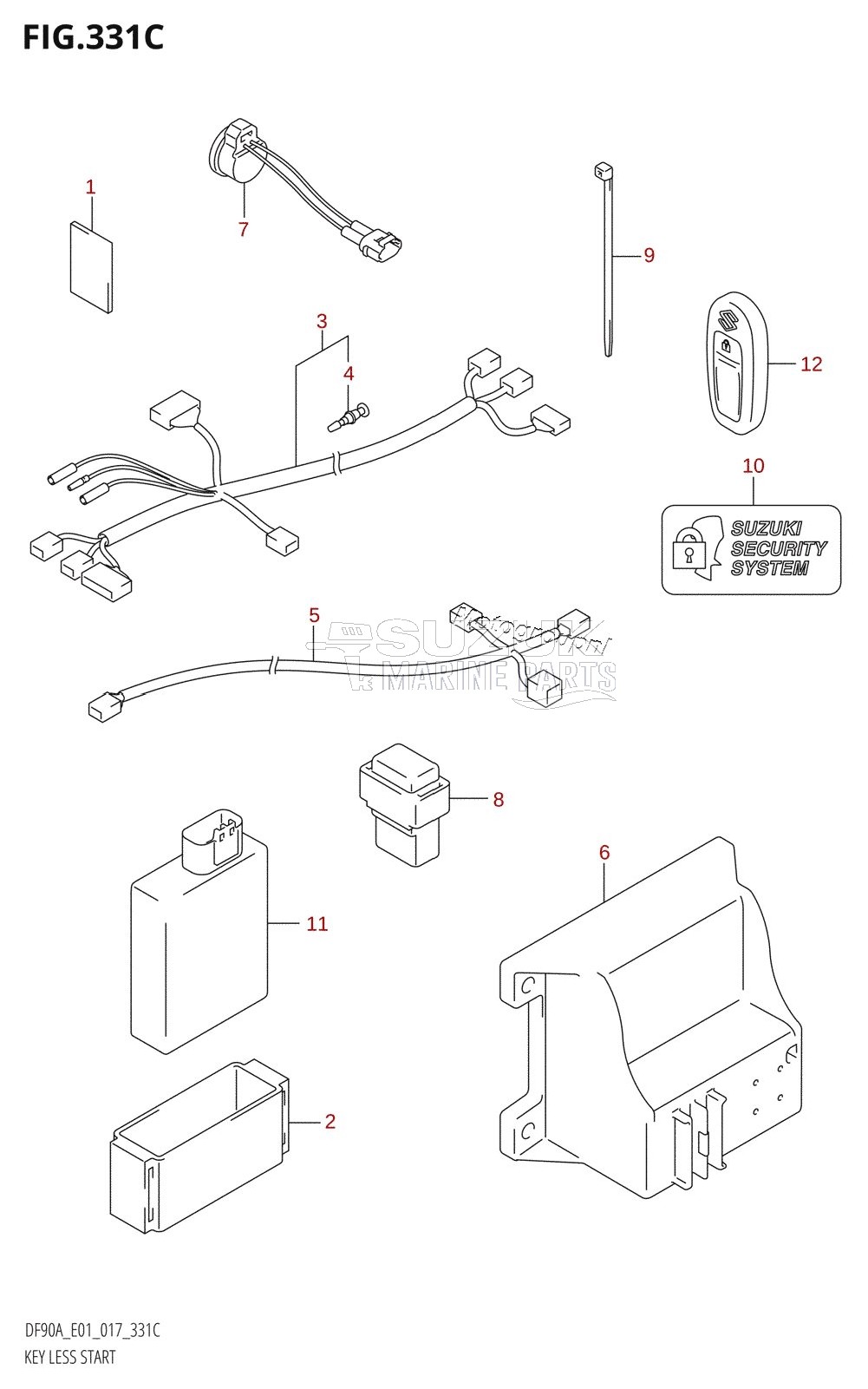 KEY LESS START (DF90A:E01)