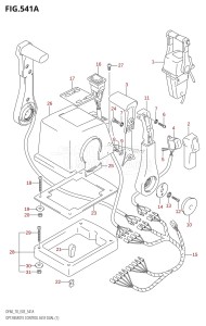 DF70 From 07001F-371001 (E03)  2003 drawing OPT:REMOTE CONTROL ASSY DUAL (1) (K5,K6,K7,K8,K9)