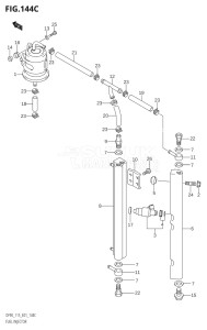 09001F-880001 (2008) 90hp E01-Gen. Export 1 (DF90TK8) DF90 drawing FUEL INJECTOR (DF115WT,DF115WZ)