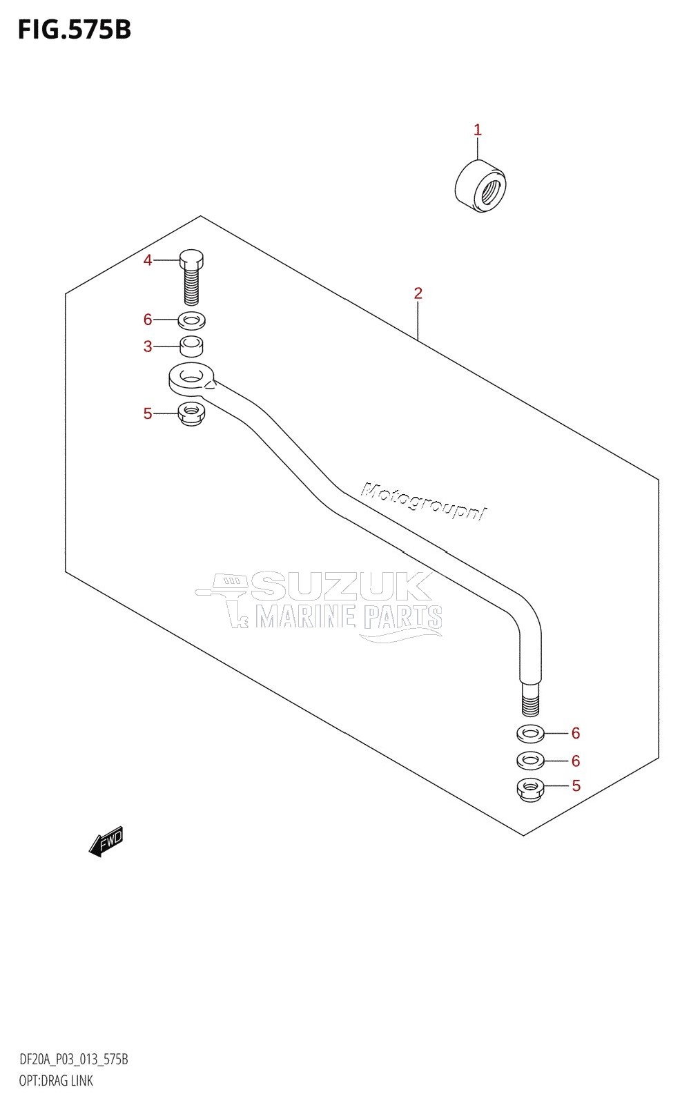 OPT:DRAG LINK (DF20A:P03)