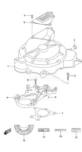 Outboard DF 60A drawing Ring Gear Cover