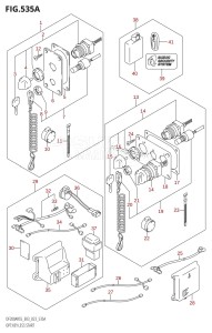 DF200AST From 20004F-040001 (E03)  2020 drawing OPT:KEY LESS START (020,021,022)