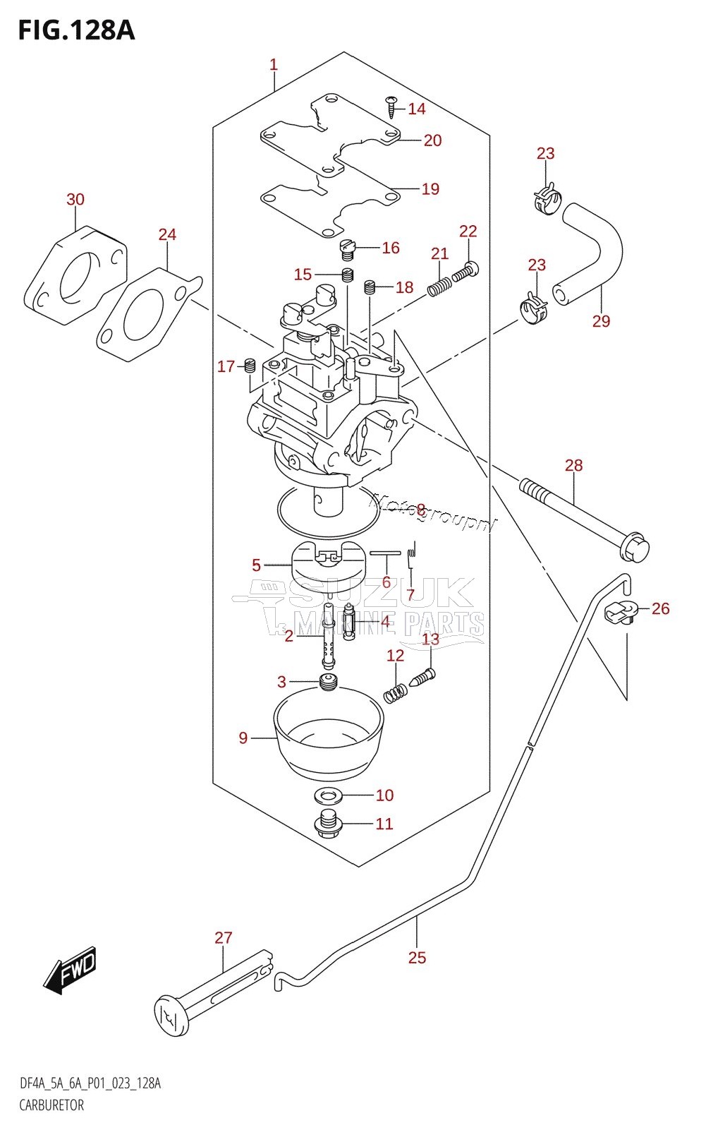 CARBURETOR (DF4A)