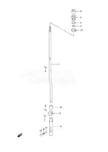 DF 50A drawing Shift Rod