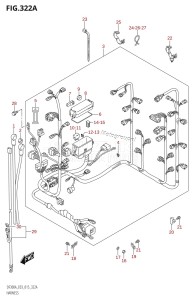 DF300A From 30002P-510001 (E03)  2015 drawing HARNESS