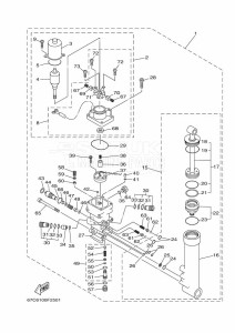 F40B drawing POWER-TILT-ASSEMBLY