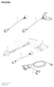 DF115BT From 11506F-240001 (E11 E40)  2022 drawing OPT:HARNESS (2) (022)