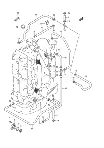 Outboard DF 175 drawing Thermostat