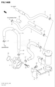 14001Z-780001 (2007) 140hp E01 E40-Gen. Export 1 - Costa Rica (DF140WZK7  DF140ZK7) DF140 drawing FUEL PUMP (DF140T:(K6,K7,K8,K9,K10),DF140Z:(K6,K7,K8,K9,K10,011))