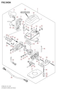 DF300A From 30002P-310001 (E40)  2013 drawing OPT:REMOTE CONTROL ASSY SINGLE