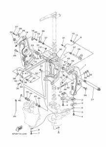 FL250AETU drawing FRONT-FAIRING-BRACKET