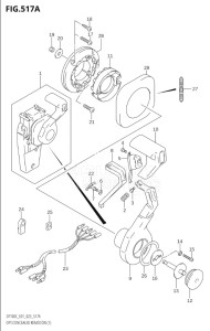 10005F-340001 (2023) 100hp E01-Gen. Export 1 (DF100C) DF100C drawing OPT:CONCEALED REMOCON (1)