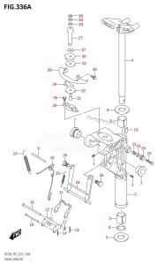 DF20A From 02002F-410001 (P01)  2014 drawing SWIVEL BRACKET (DF9.9B:P01)