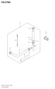 DF115Z From 11502Z-010001 (E03)  2010 drawing OPT:TRIM SENDER