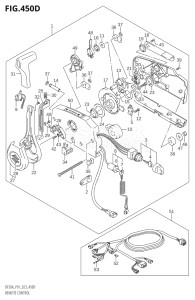 02002F-240001 (2022) 20hp E01 P01 P40-Gen. Export 1 (DF20A    DF20AR  DF20AR    DF20AT  DF20AT    DF20ATH  DF20ATH) DF20A drawing REMOTE CONTROL (SEE NOTE)