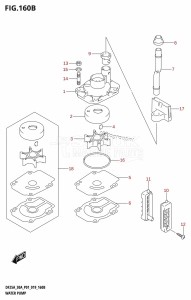 DF25A From 02504F-910001 (P01)  2019 drawing WATER PUMP (DF30A)