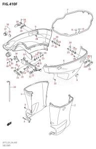 DF175Z From 17502Z-410001 (E01 E40)  2014 drawing SIDE COVER (DF150Z:E40)