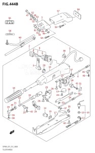 08002F-210001 (2012) 80hp E01 E40-Gen. Export 1 - Costa Rica (DF80A  DF80AT) DF80A drawing TILLER HANDLE (DF70ATH:E40)