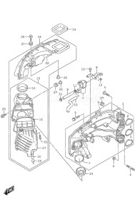 DF 25A drawing Intake Manifold