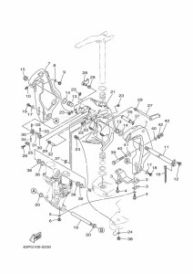 LF150XB-2019 drawing FRONT-FAIRING-BRACKET