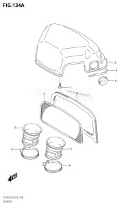 DF250 From 25003F-910001 (E03)  2019 drawing SILENCER