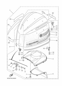 FL300B drawing FAIRING-UPPER