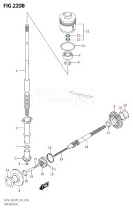 DF30A From 03003F-140001 (P01 P40)  2021 drawing TRANSMISSION (DF30A,DF30AR,DF30AT,DF30ATH)