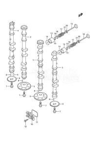 DF 200 drawing Camshaft