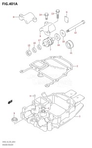 DF40 From 04001F-151001 (E03)  2001 drawing ENGINE HOLDER