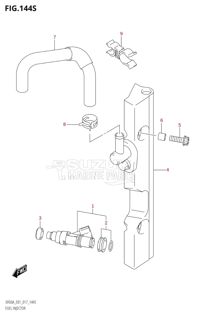 FUEL INJECTOR (DF60AVT:E40)