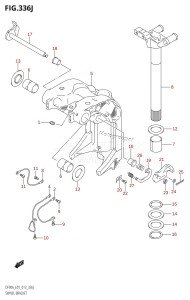 DF90A From 09003F-310001 (E01 E40)  2013 drawing SWIVEL BRACKET (DF90ATH:E01)