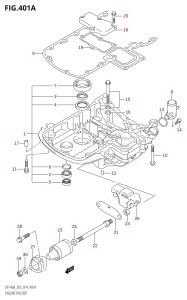 DF140A From 14003F-310001 (E03)  2013 drawing ENGINE HOLDER